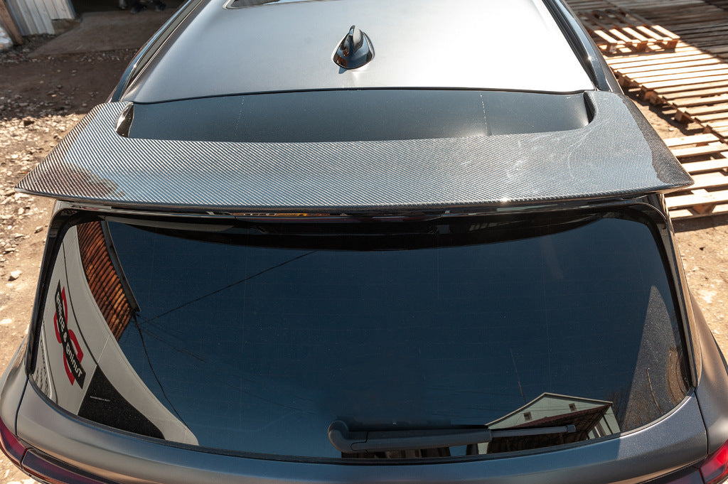 Rear window spoiler V3 (Natural carbon) for BMW X5 G05 2019- - image 3
