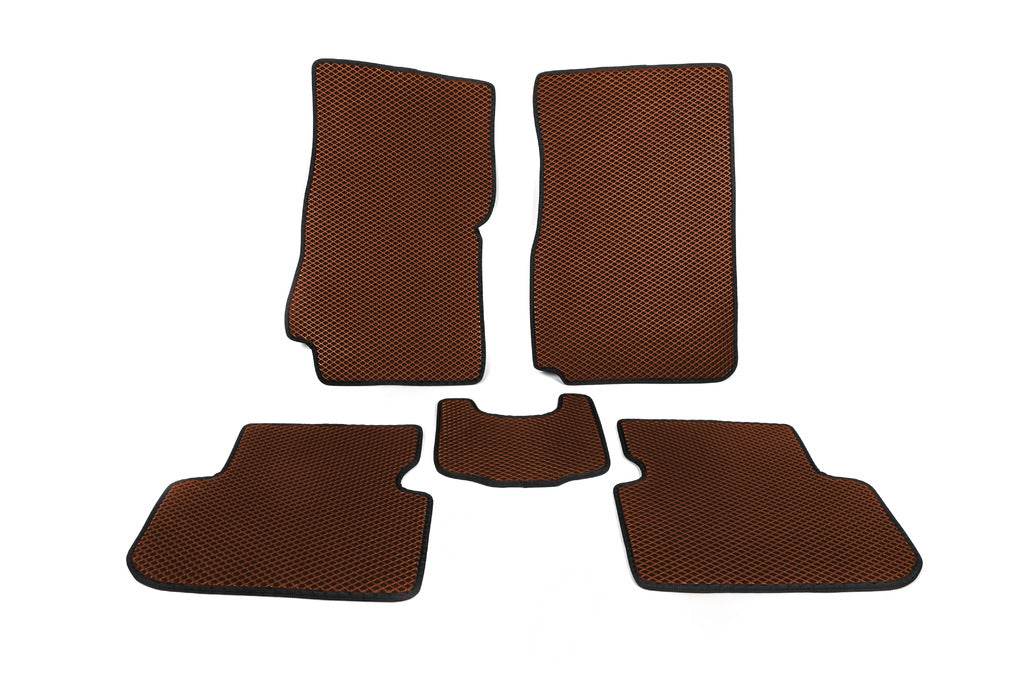 EVA mats (brown) for Daewoo Lanos - Reelken Auto