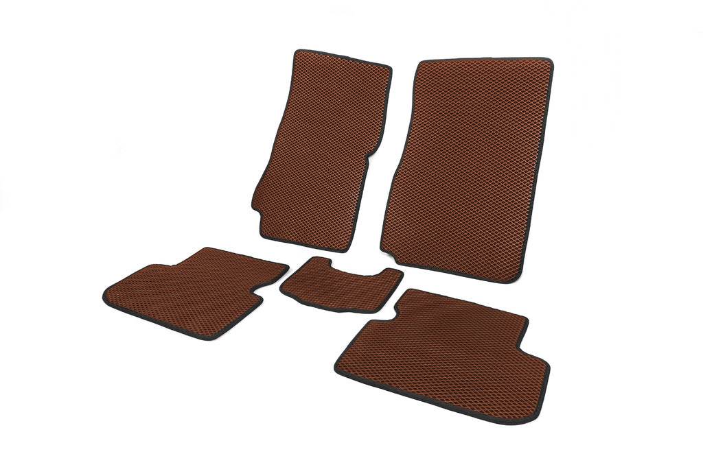 EVA mats (brown) for Daewoo Lanos - Reelken Auto