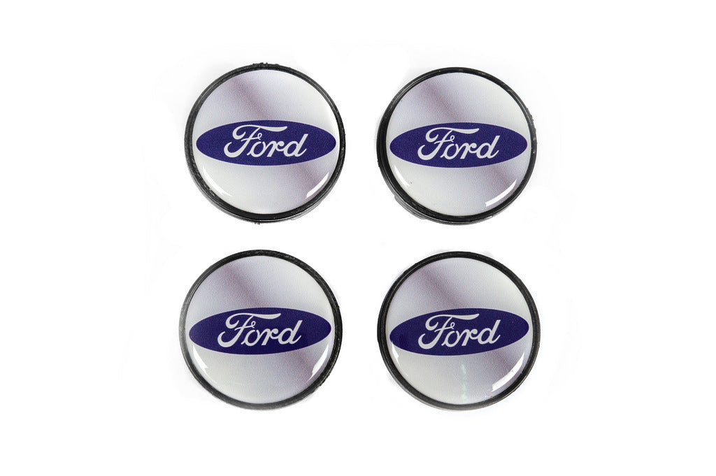 Wheel center caps 53/51mm gray frd5351g (4 pcs) for Ford - image 1