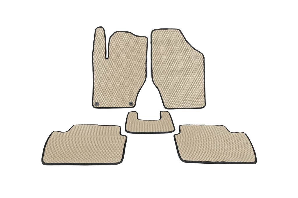 EVA mats (beige) for Citroen C-4 2010-2018 - Reelken Auto