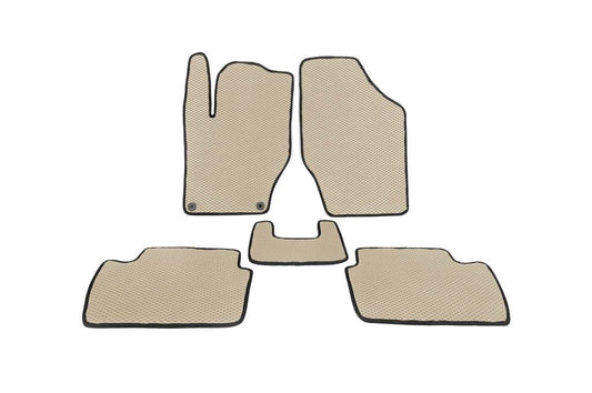 EVA mats (beige) for Citroen C-4 2010-2018 - Reelken Auto