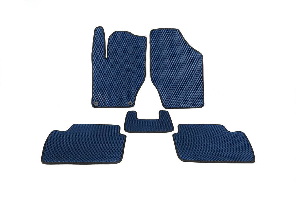 EVA mats (blue) for Citroen C-4 2010-2018 - Reelken Auto
