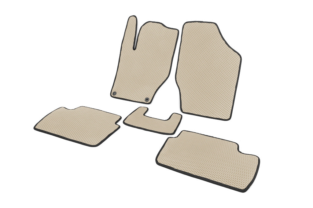 EVA Floor Mats (Beige) for Citroen C-4 2010-2018 - image 2