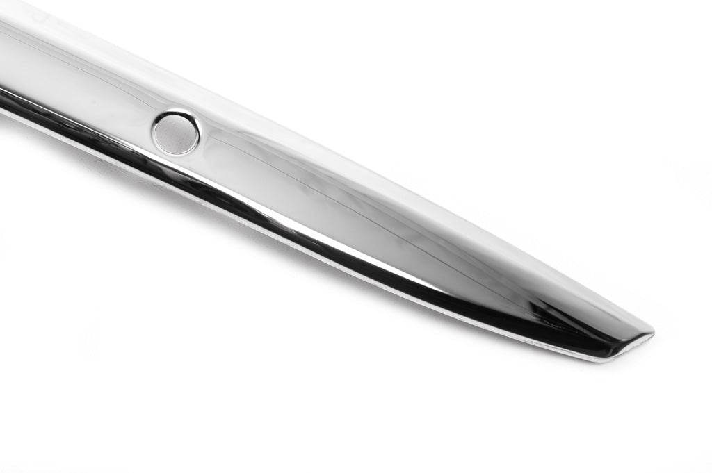 Cover over the number 2010-2013 (stainless) for Toyota Corolla 2007-2013 - Reelken Auto