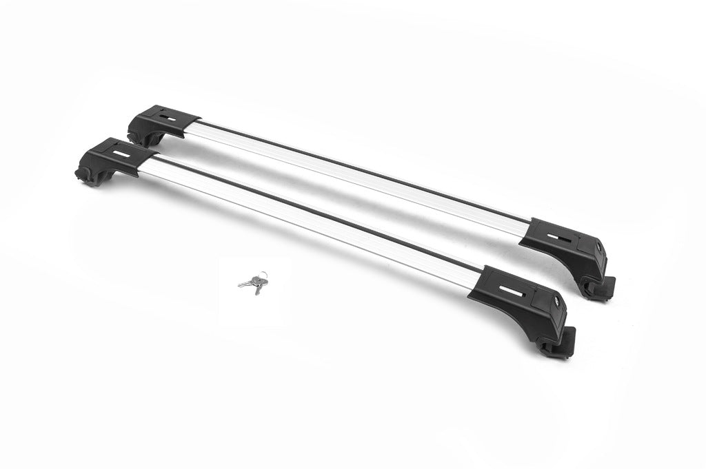 Lockable roof bars for roof rails Skybar V1 (2014-2018, 2 pcs) for Renault Duster 2008-2017 - image 2