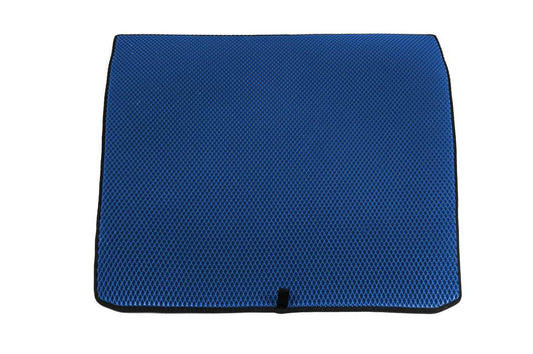 Trunk mat (EVA, polyurethane, Blue) SW for Opel Vectra C 2002-2008 - Reelken Auto