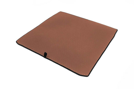 Trunk mat (EVA, polyurethane, Brown) SW for Opel Vectra C 2002-2008 - Reelken Auto