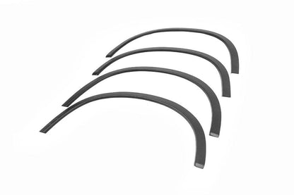 Covers for arches 2010-2012 (4 pcs, black, ABS-plastic) for Mitsubishi ASX 2010-2023 - Reelken Auto
