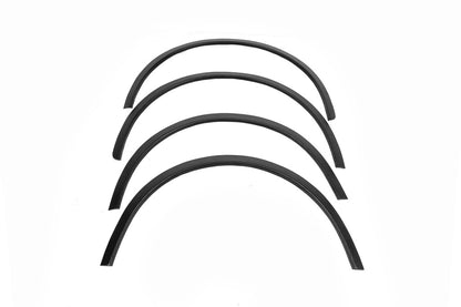 Fender Flares SD (2009-2013, 4 pcs, black, ABS plastic) for Mercedes E-сlass W212 2009-2016 - image 1