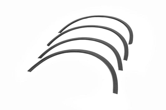 Covers for arches SD (2009-2013, 4 pcs, black, ABS-plastic) for Mercedes E-class W212 2009-2016 - Reelken Auto
