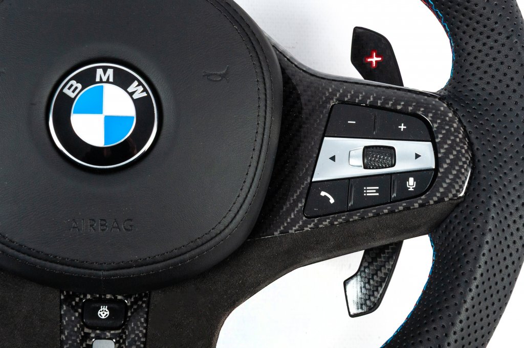 Steering Wheel (Carbon) for BMW 7 Series G70/G71 2022- - image 6