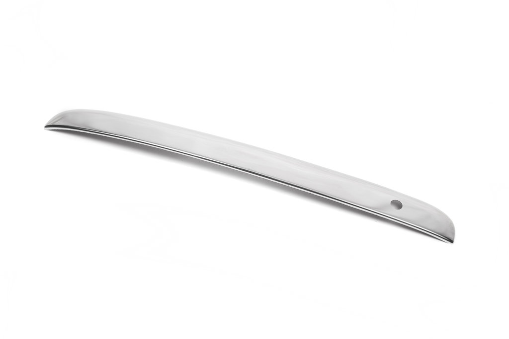 Overlay above the number (2 doors, stainless steel) for Volkswagen Caddy 2015-2020 - image 3