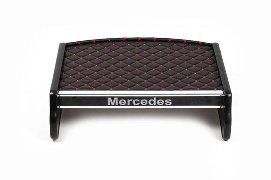 Dashboard Shelf (Black with Red Stitching) for Mercedes Vito W639 2004-2014 - image 2