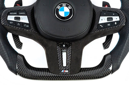 Steering Wheel (Carbon) for BMW X3 F25 2011-2018 - image 7
