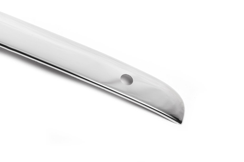 Overlay above the number (2 doors, stainless steel) for Volkswagen Caddy 2015-2020 - image 5