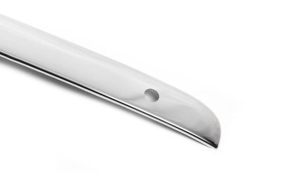 Overlay above the number (2 doors, stainless steel) for Volkswagen Caddy 2015-2020 - image 5
