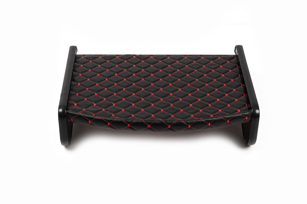 Dashboard Shelf (Black with Red Stitching) for Mercedes Vito W639 2004-2014 - image 4