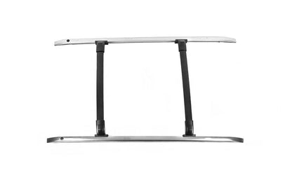 Integrated roof rails with crossbars (set) for Toyota Land Cruiser Prado 150 - Reelken Auto