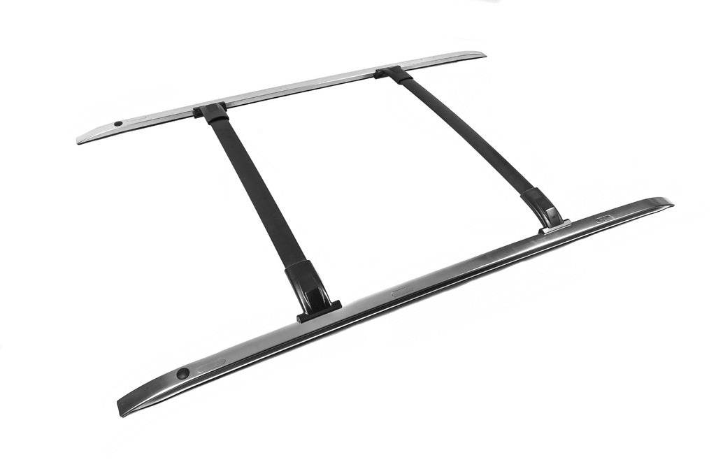 Integrated roof rails with crossbars (set) for Toyota Land Cruiser Prado 150 - Reelken Auto