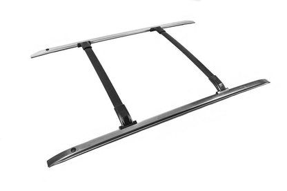 Integrated roof rails with crossbars (set) for Toyota Land Cruiser Prado 150 - Reelken Auto