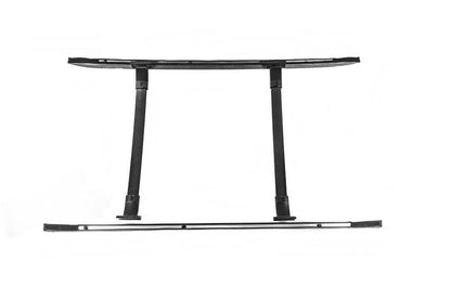 Integrated roof rails with crossbars (set) for Toyota Land Cruiser Prado 150 - Reelken Auto