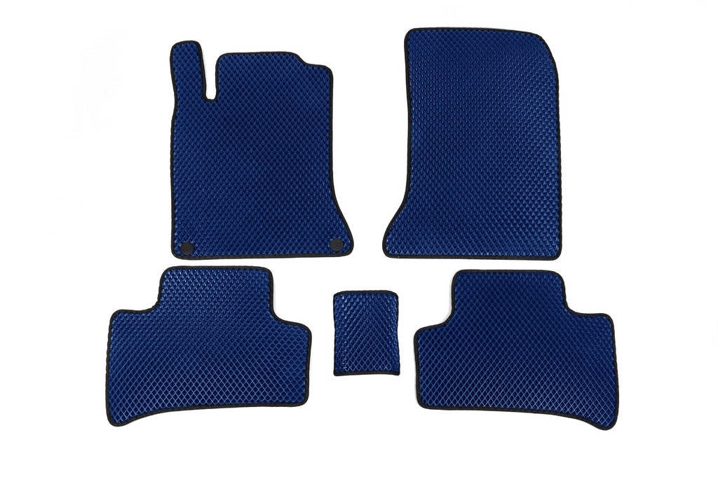 EVA Floor Mats (2014-2018, Electric, Blue) for Mercedes B-class W246 2011-2018 - image 1