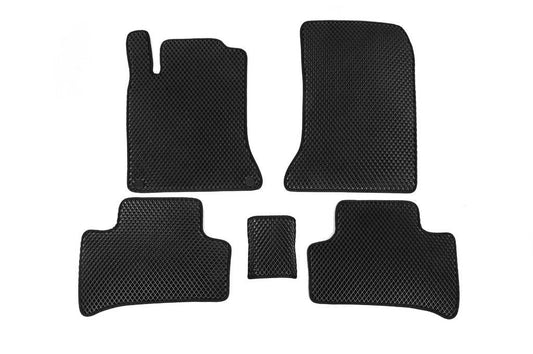 EVA mats (2014-2018, Electric, Black) for Mercedes B-class W246 2011-2018 - Reelken Auto