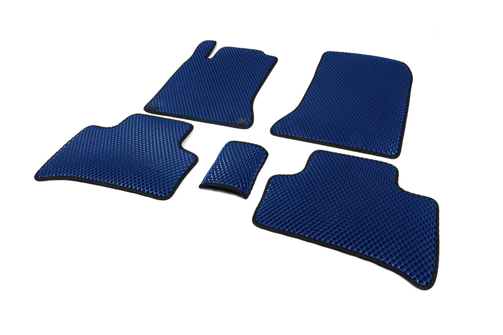 EVA Floor Mats (2014-2018, Electric, Blue) for Mercedes B-class W246 2011-2018 - image 2