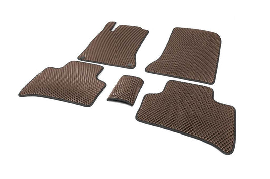 EVA mats (2014-2018, Electric, Brown) for Mercedes B-class W246 2011-2018 - Reelken Auto