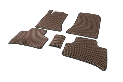 EVA Floor Mats (2014-2018, Electric, Brown) for Mercedes B-class W246 2011-2018 - image 2