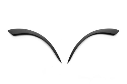 Eyelashes (2 pcs., Black ABS) (2003-2008) for Renault Kangoo 1998-2008 - image 5