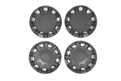 Caps black ABS (1 roller, 4 pcs) for Volkswagen Crafter 2006-2016 - Reelken Auto
