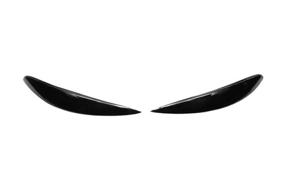 Headlight eyebrows straight (black matte) for Mercedes Viano 2004-2014 - image 4