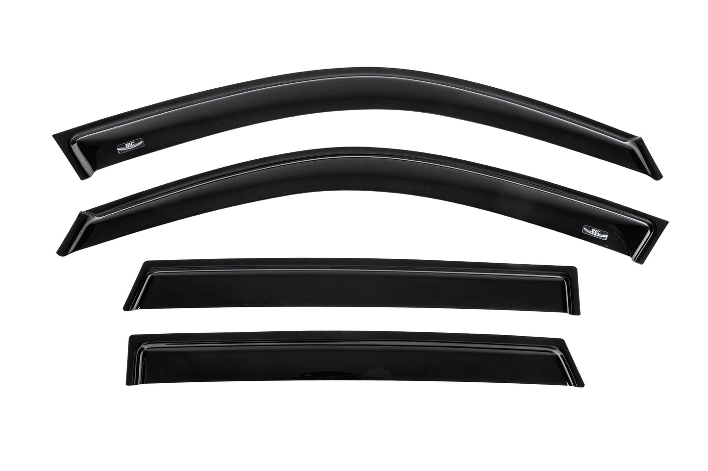 Window Deflectors (4 pcs, HIC) for Toyota Rav 4 2001-2005 - image 1