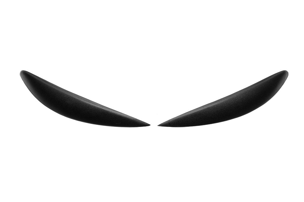 Headlight eyebrows straight (black matte) for Mercedes Viano 2004-2014 - image 7