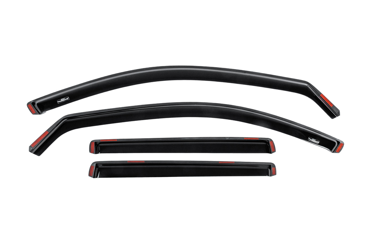 In-channel window deflectors (4 pcs, HIC) for Volvo XC90 2015- - image 1