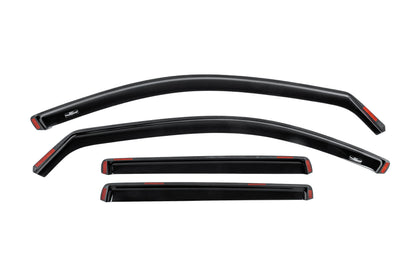 In-channel window deflectors (4 pcs, HIC) for Volvo XC90 2015- - image 1