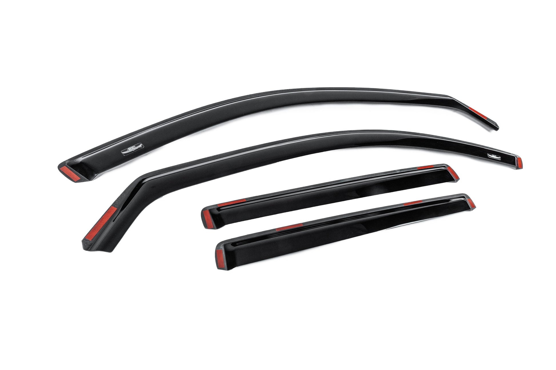 In-channel window deflectors (4 pcs, HIC) for Volvo XC90 2015- - image 3