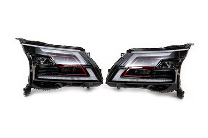 Front optics 2022+ (FullLed RSS) for Nissan Patrol Y62 2010-2024 - Reelken Auto