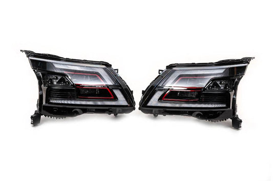 Front optics 2022+ (FullLed RSS) for Nissan Patrol Y62 2010-2024 - Reelken Auto