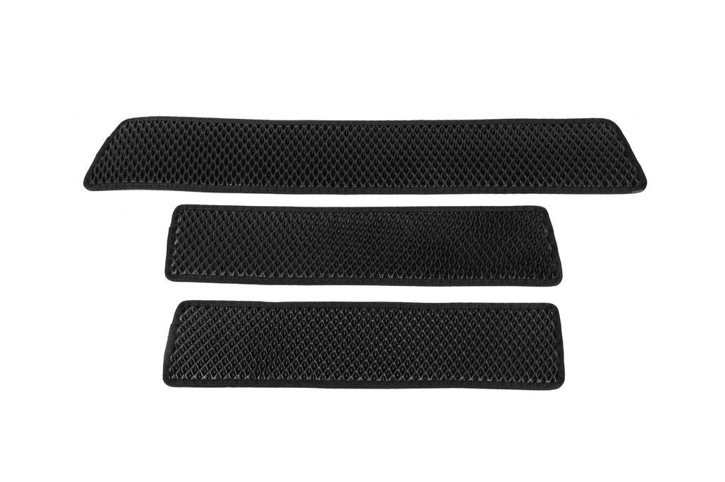 Door sill mats (3 pcs, EVA, black) for Mercedes Vito / V-class W447 2014↗ year - Reelken Auto