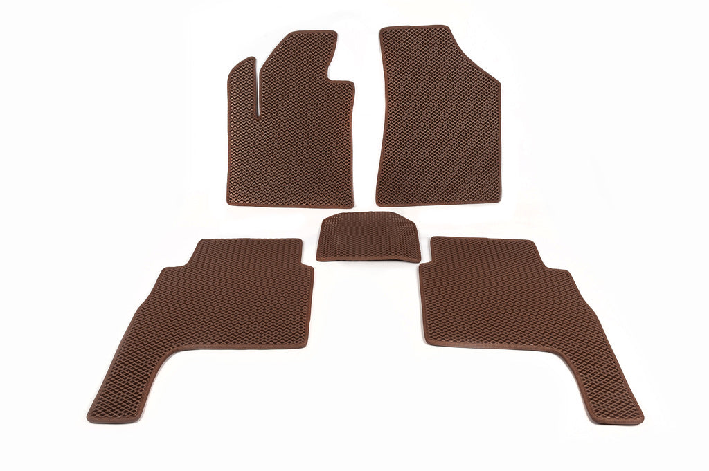 EVA Floor Mats (brick red) for Hyundai Santa Fe 2 2006-2012 - image 1