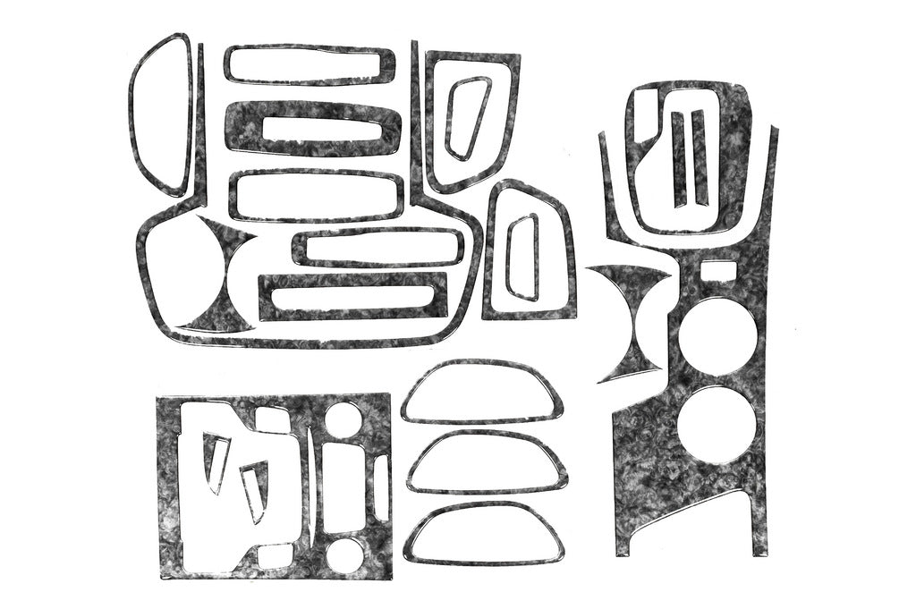 Dashboard Trim Covers (Meric) for Renault Megane IV 2016-2025 - image 3