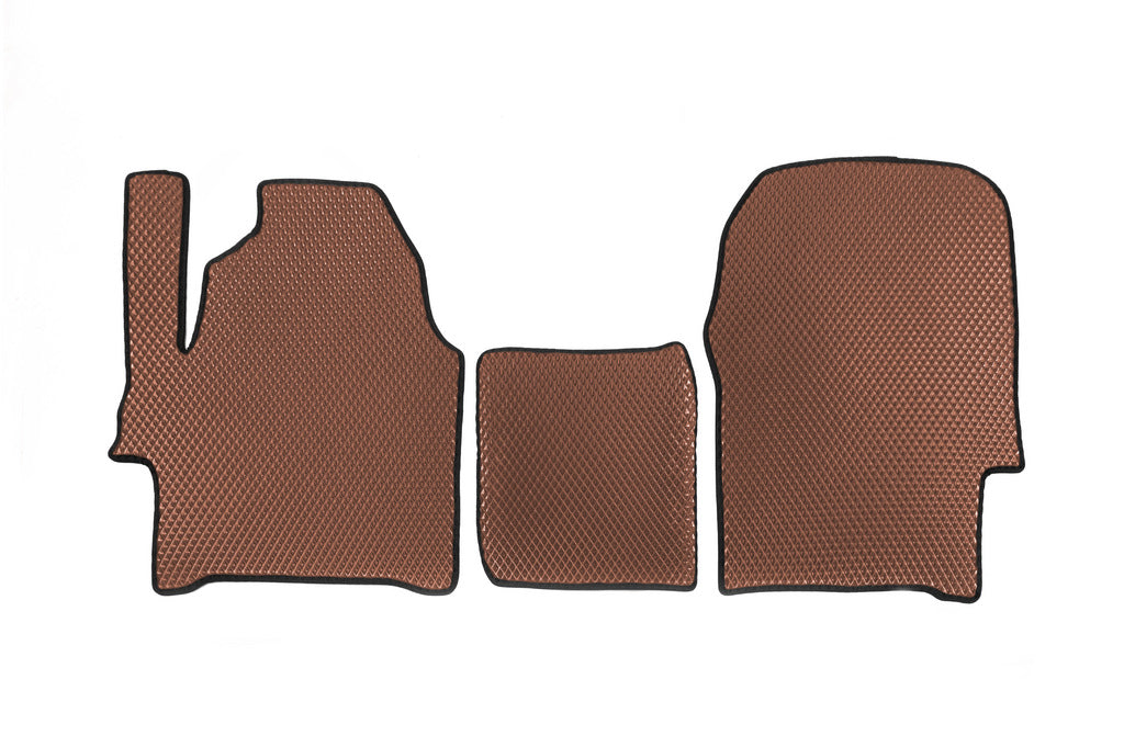 EVA Floor Mats (Brown) for Hyundai H350 2014- - image 1