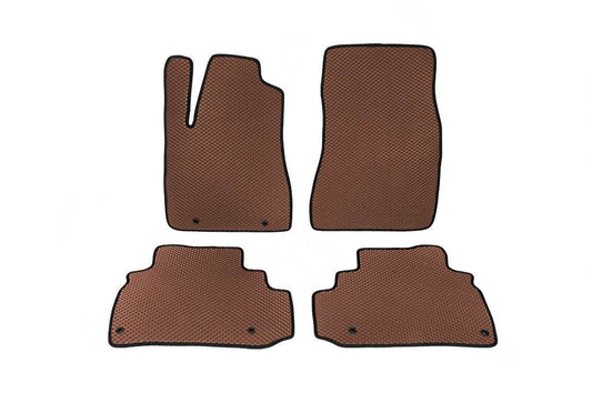 EVA mats (Brown) for Lexus RX 2003-2009 - Reelken Auto