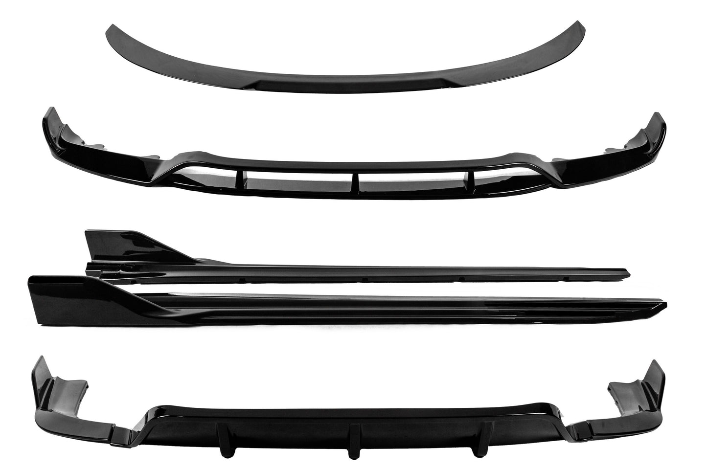 Black Warrior Body Kit (for M-Sport) for BMW X6 F16 2014-2019 - image 1