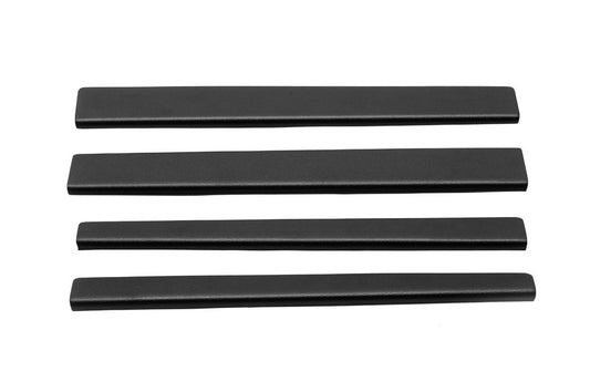 Door sill protectors DDU (4 pcs, ABS, matte) for Peugeot Partner Tepee 2008-2018 - image 2