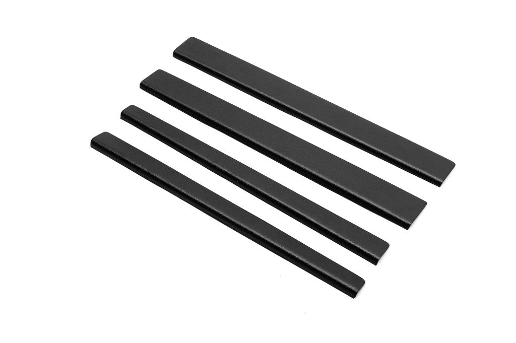 Door sill protectors DDU (4 pcs, ABS, matte) for Peugeot Partner Tepee 2008-2018 - image 3