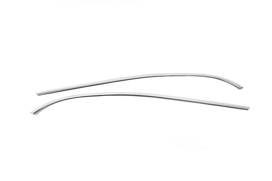 Edging of windows and doors (stainless steel) for Citroen Berlingo 2008-2018 - image 2